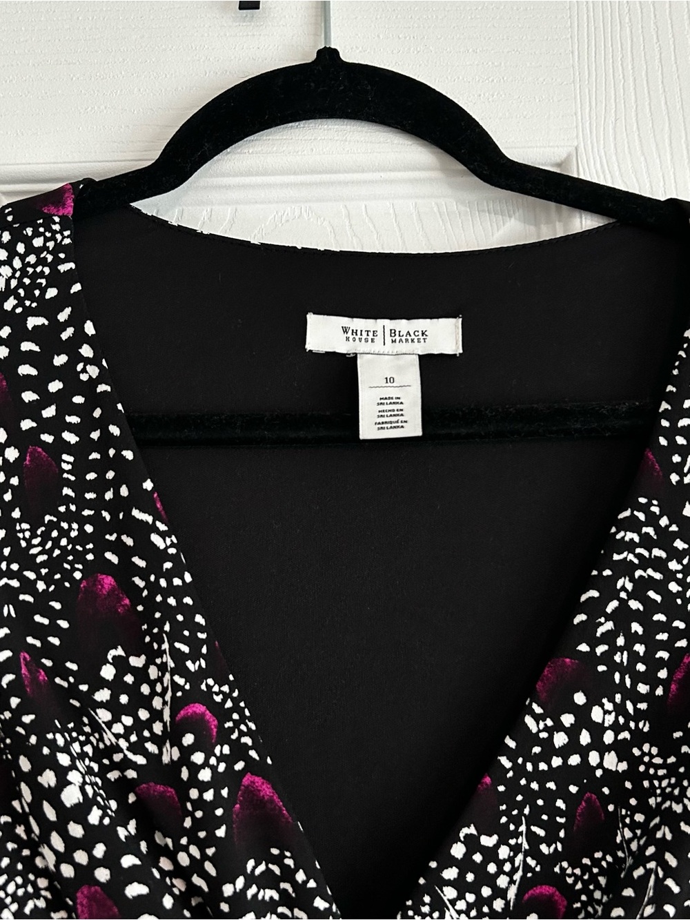 Bundle 2 Dresses Tommy Bahama Leopard Dress White House Black Market Dress - Picture 4 of 6
